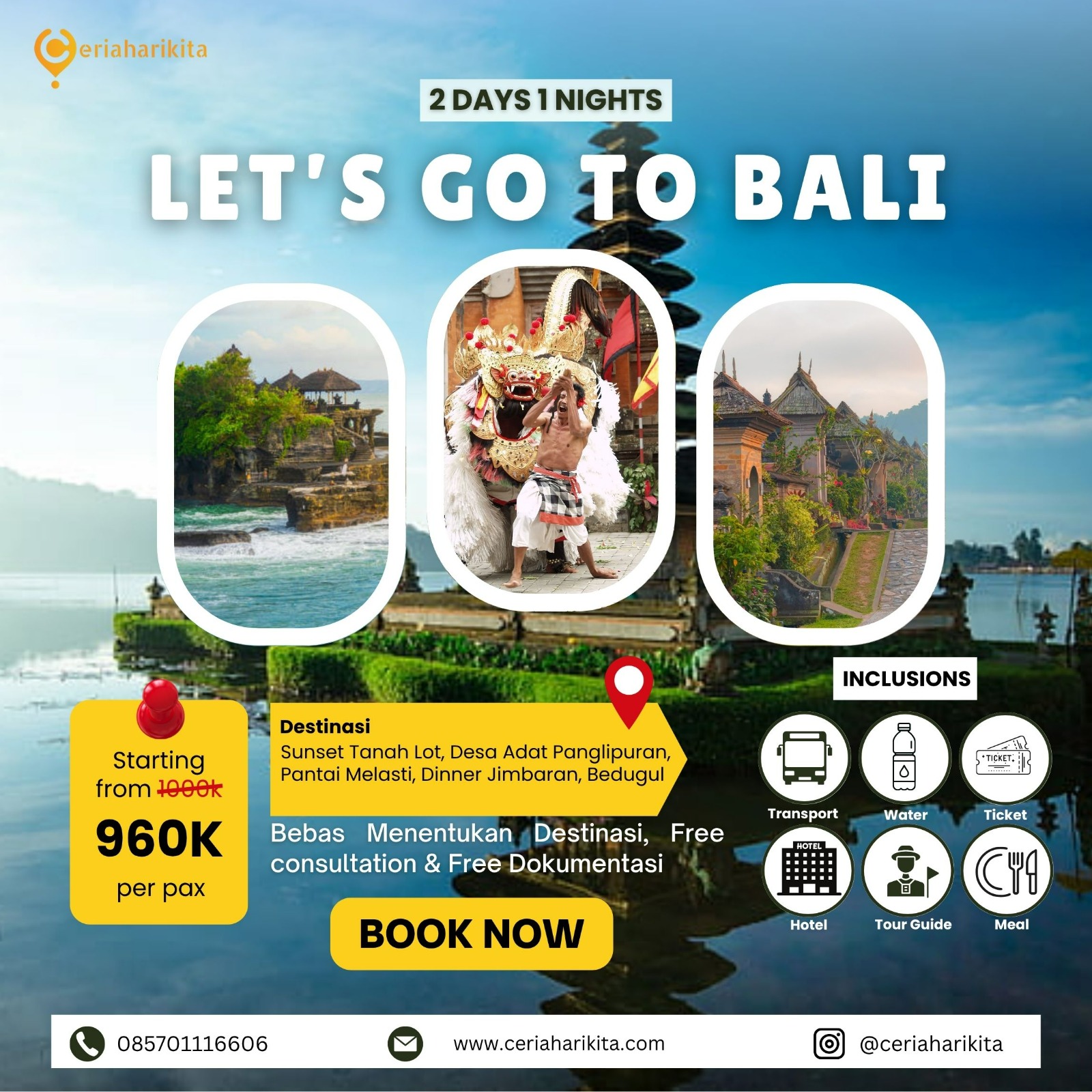 Gambar Bali 2 Days 1 Night Trip